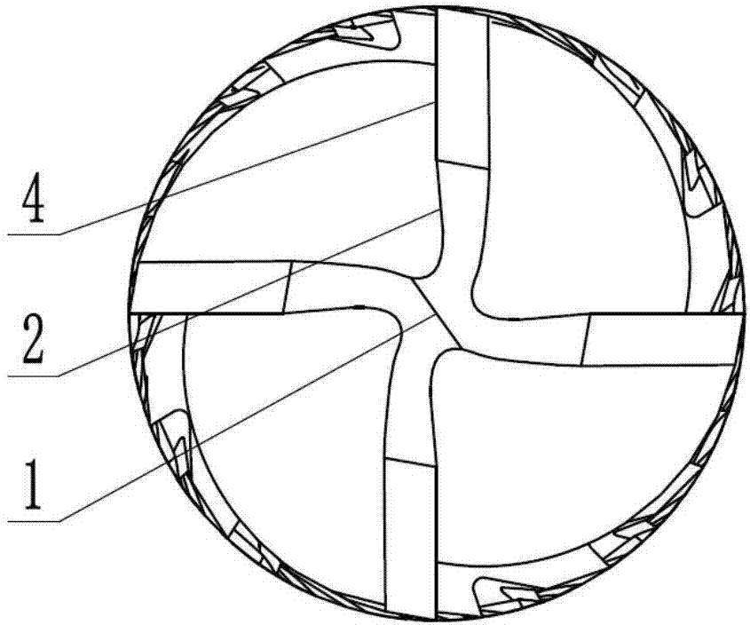 Multi-step multi-edge gradient micro toothed cutter for drilling carbon fiber reinforced plastics