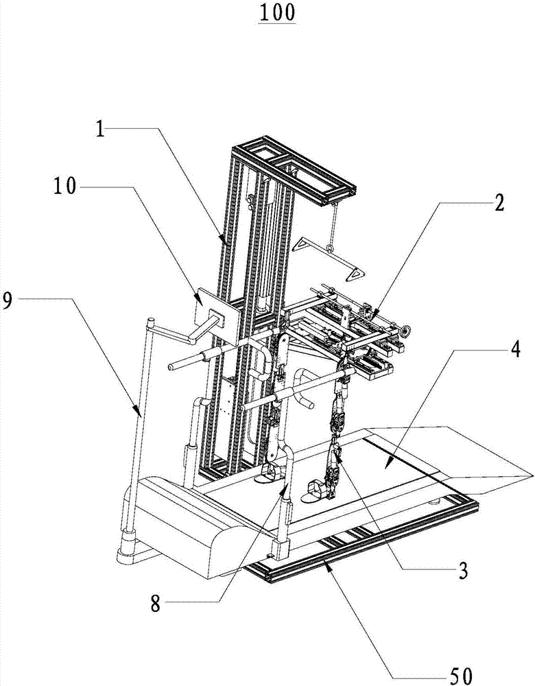 Lower limb training rehabilitation device