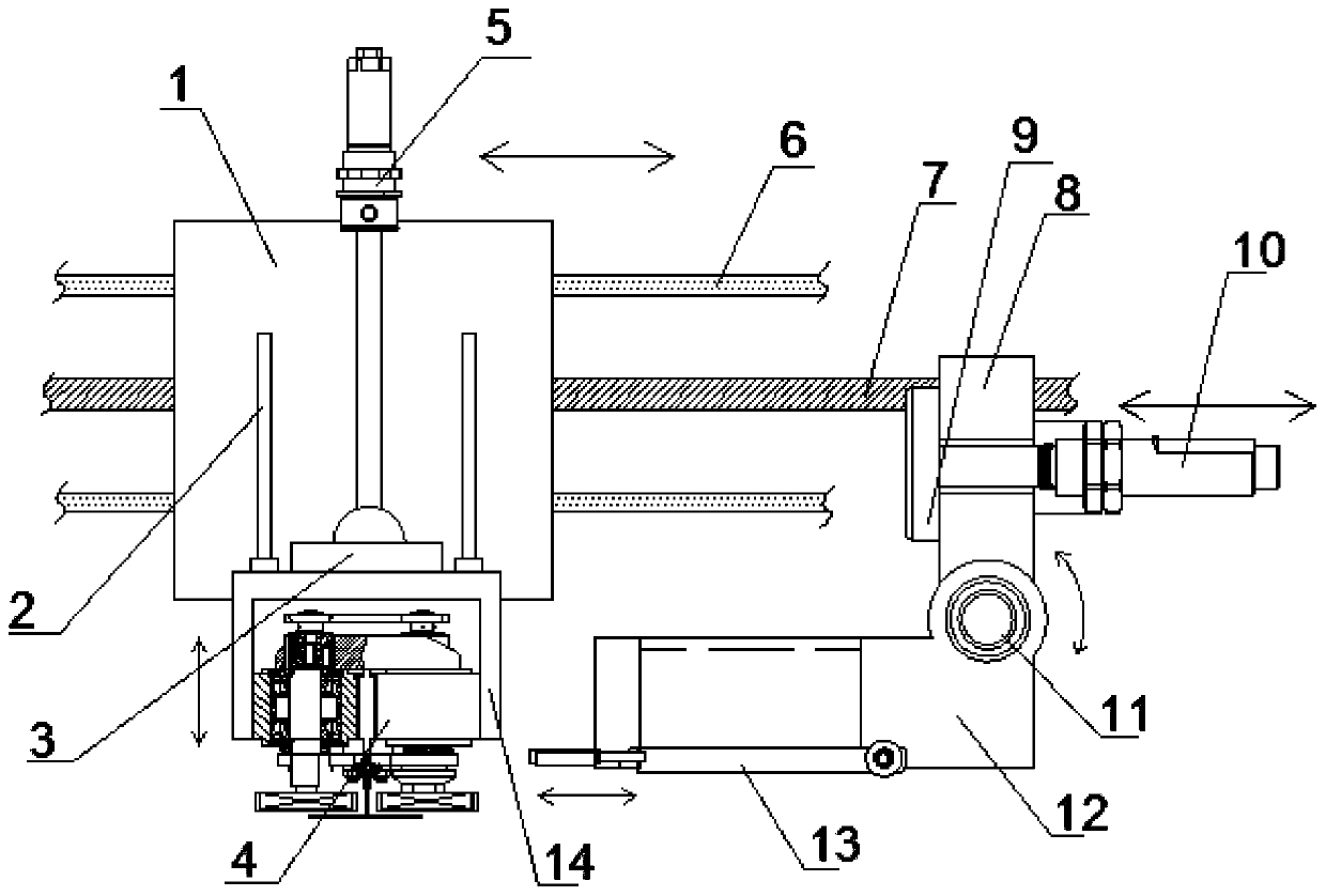 Metal scrap collecting and briquetting integrated device for machining