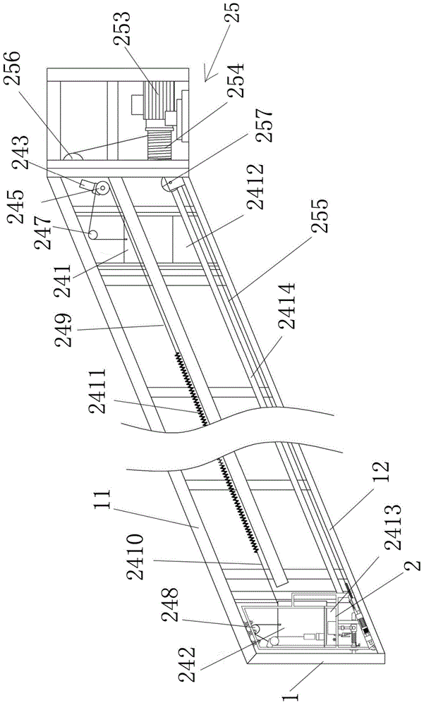 Corridor elevator control method