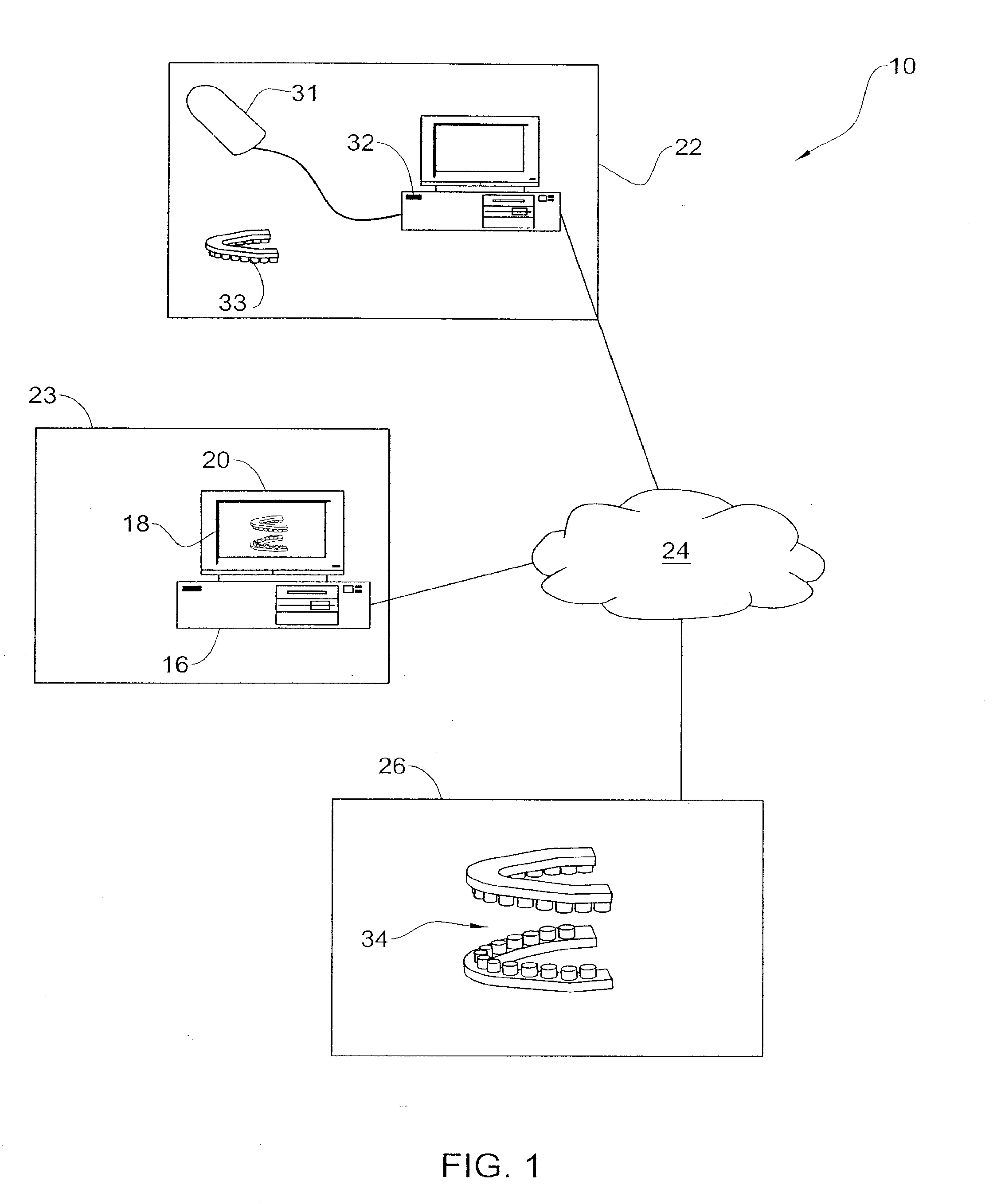 Method and system for designing and producing dental prostheses and appliances