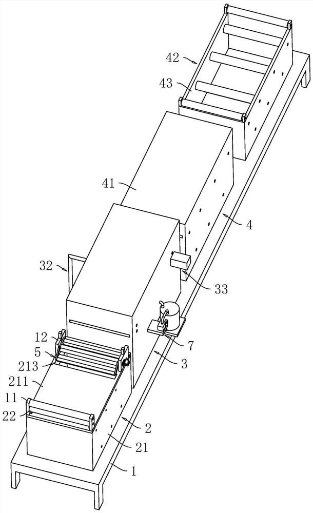 Polyester-mixed cotton cloth mercerizing machine and mercerizing process