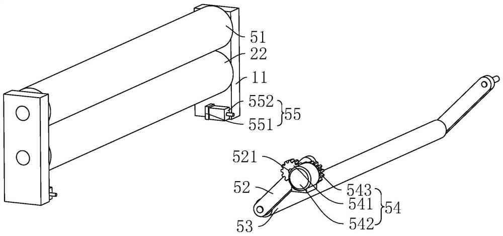 Polyester-mixed cotton cloth mercerizing machine and mercerizing process