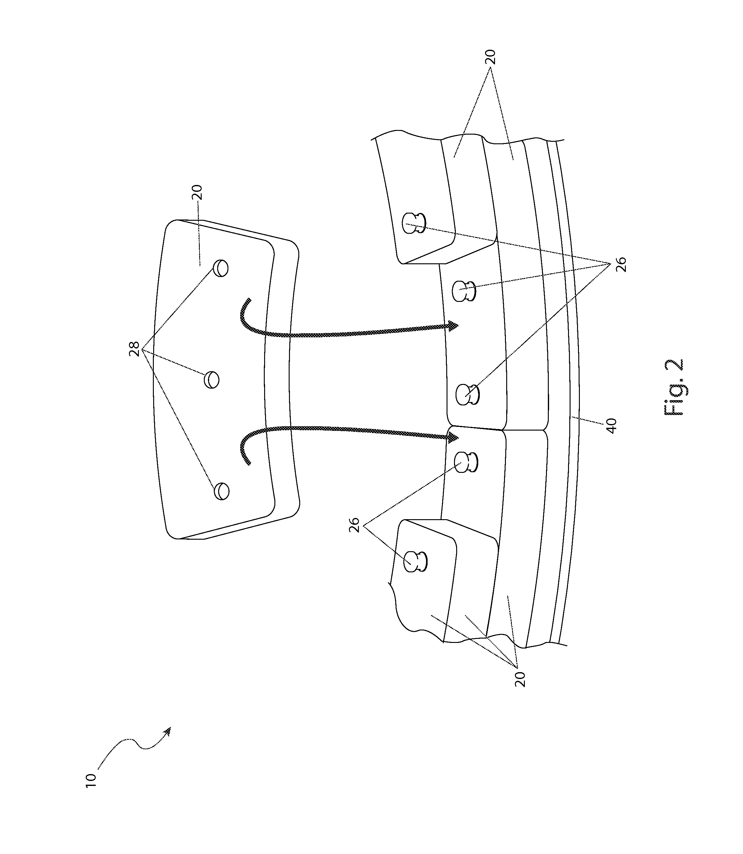 Pre-formed landscape barrier