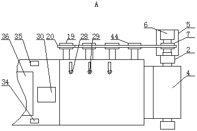 Cleaning device for clothing fabrics