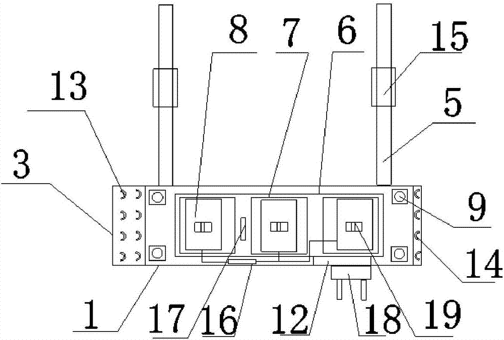 Intelligent waist weight losing device