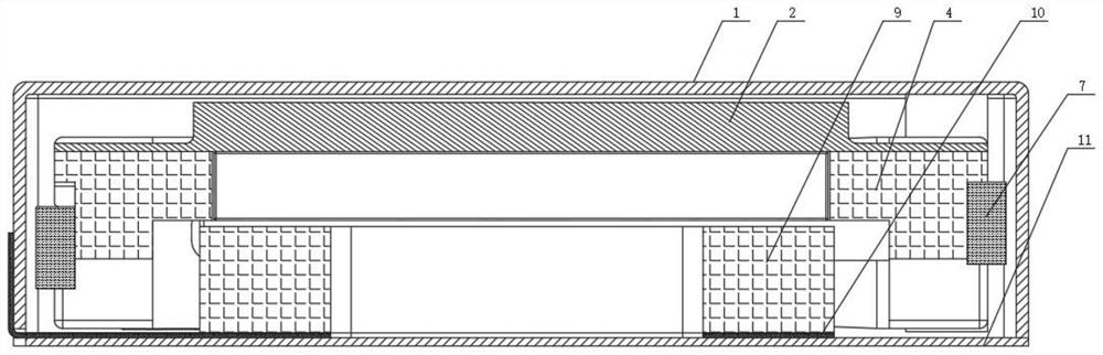 Transverse linear motor structure