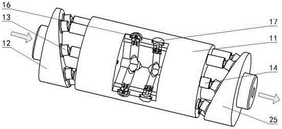 Double-swash-plate plunger type variable pump