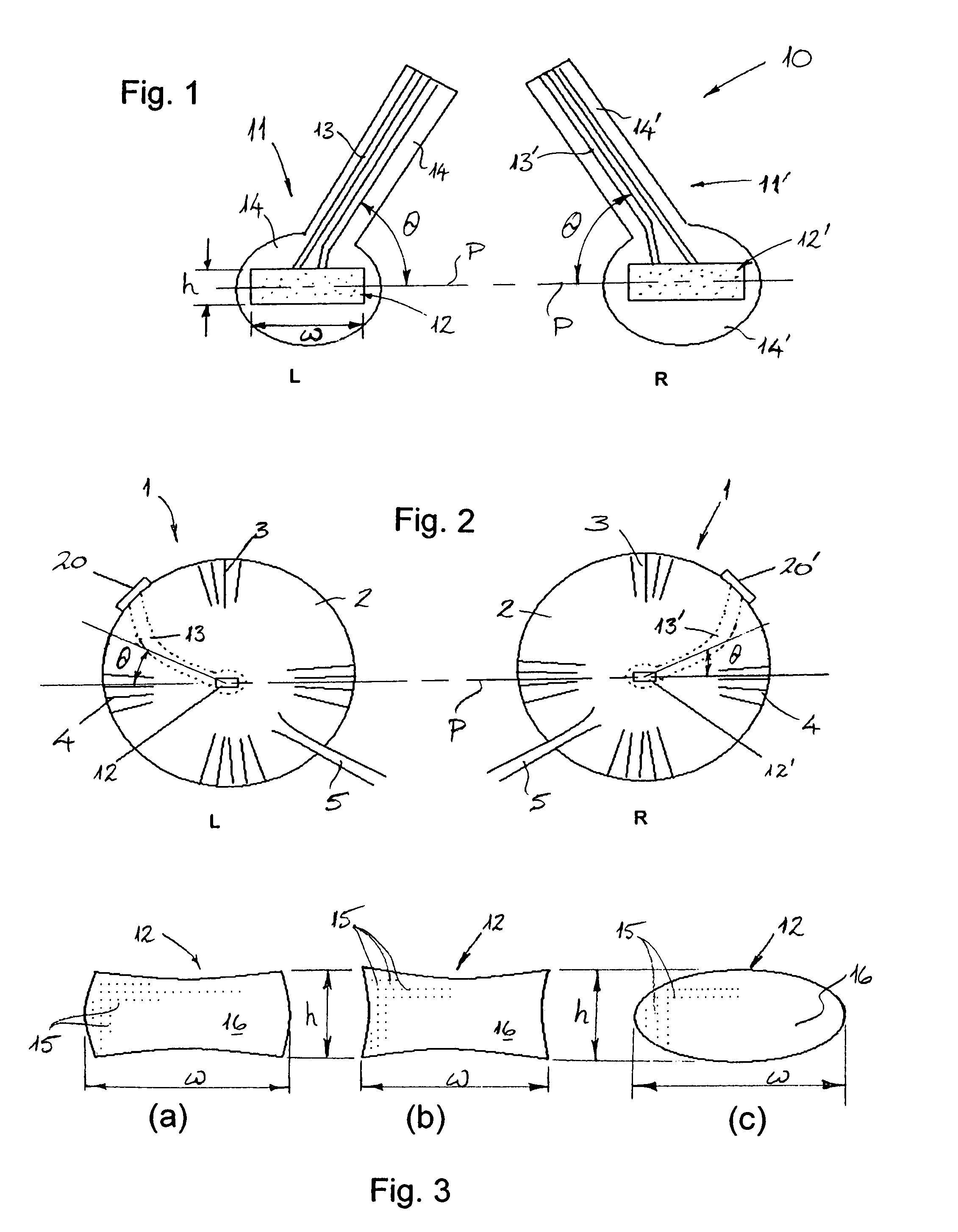 Visual prosthesis and retina stimulation device for same