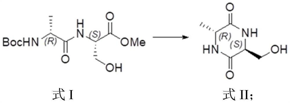 Preparation method of chiral 1-tert-butyl-3-methyl-6-methylpiperazine-1, 3-diformate