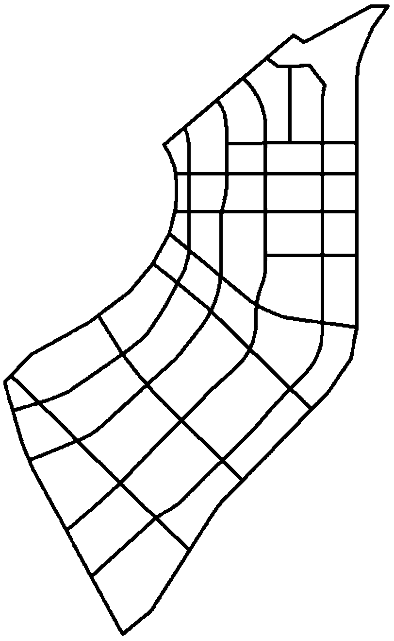 Topological zoning-based three-dimensional geological automatic modeling method for urban areas