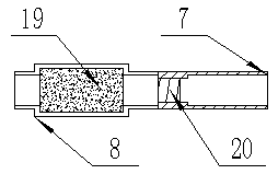 Dust purification device for environmental sanitation