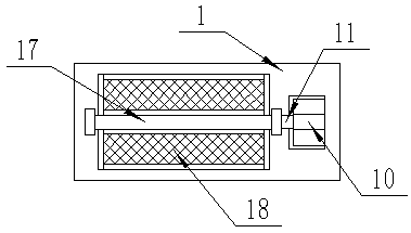 Dust purification device for environmental sanitation