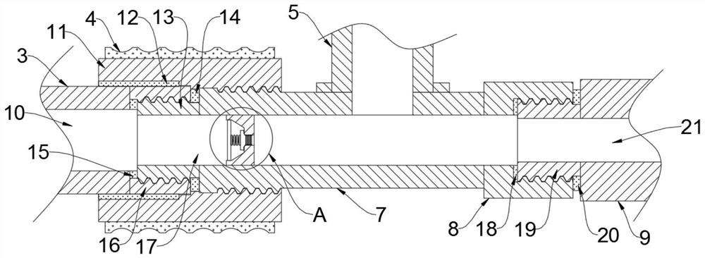 Steel cylinder filling installation structure of control instrument