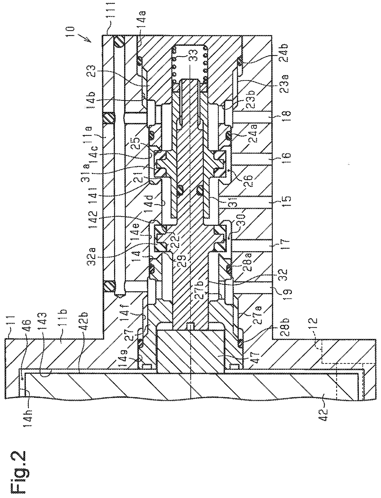 Electromagnetic valve