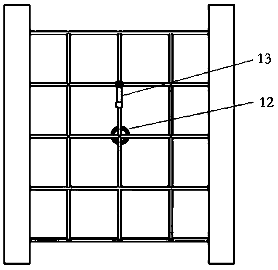 A device and method for monitoring the stress of a tunnel support structure