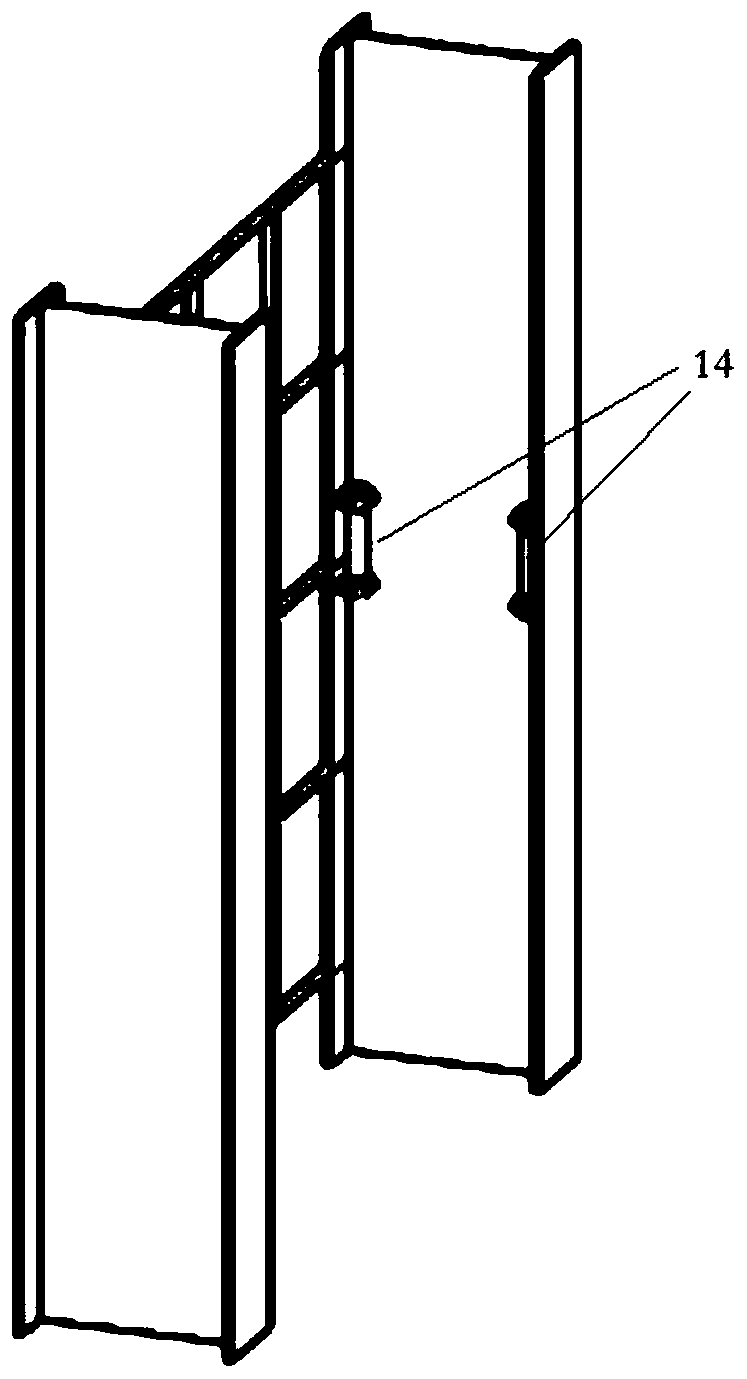 A device and method for monitoring the stress of a tunnel support structure