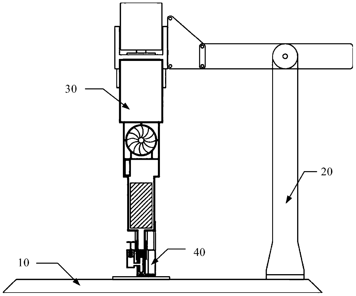 LED module maintenance device