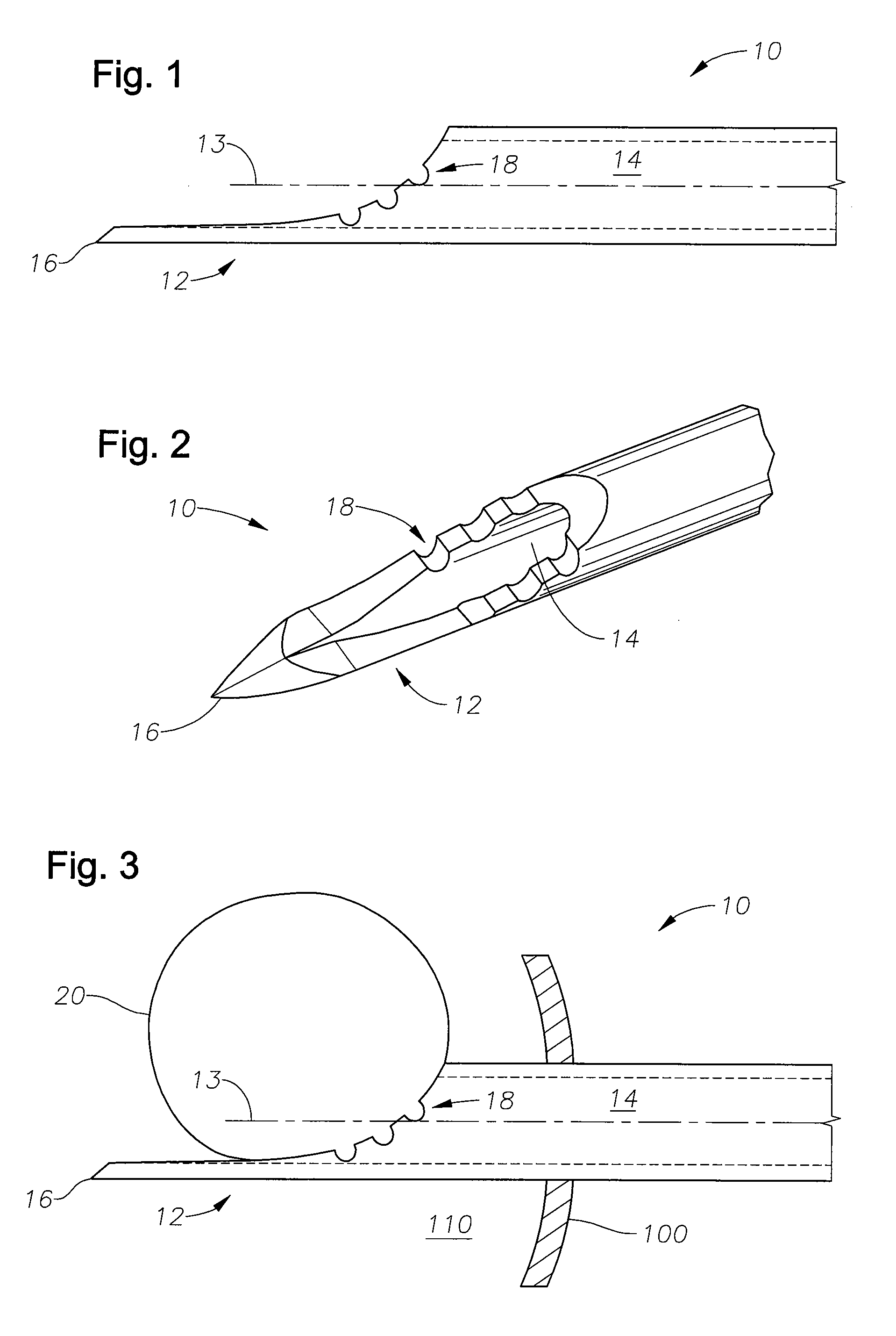 Arced Hypodermic Needle