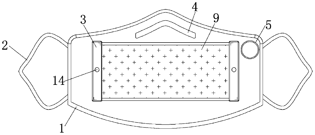 Pattern self-selection mask