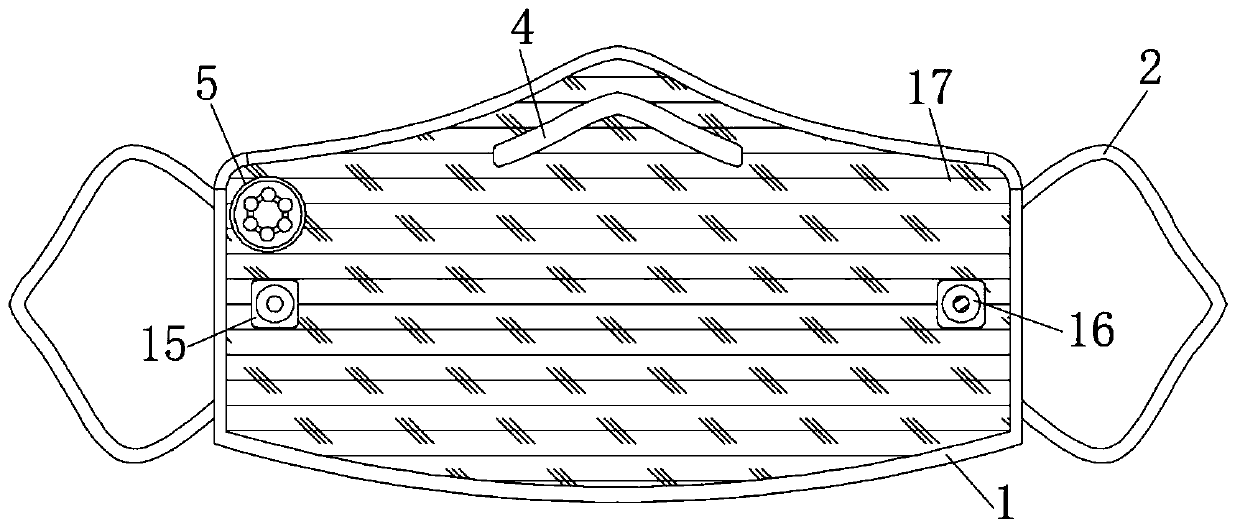 Pattern self-selection mask