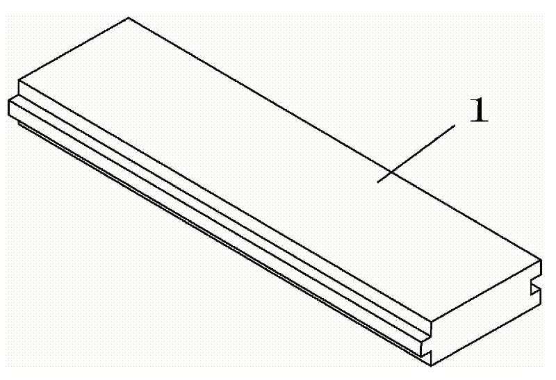 Waterproof wax-leakage environment-friendly wood floor and production method thereof