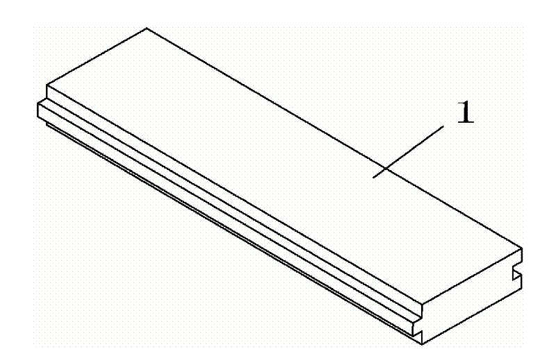 Waterproof wax-leakage environment-friendly wood floor and production method thereof