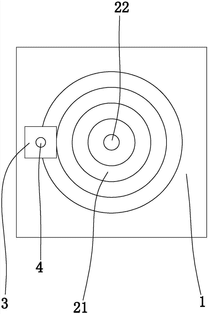 Multi-granularity grinding-disc grinding device