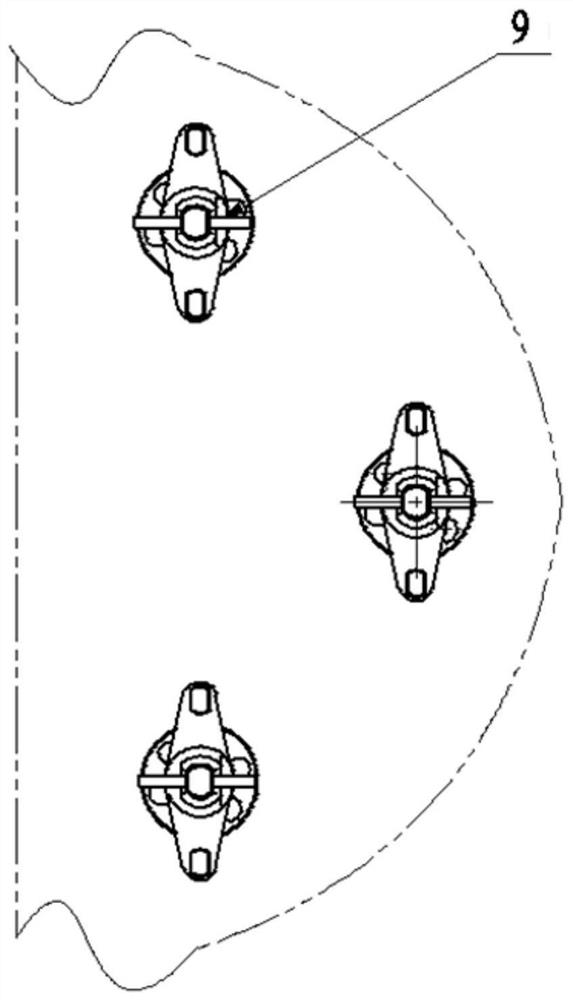 Device and method for positioning overall frame of airplane