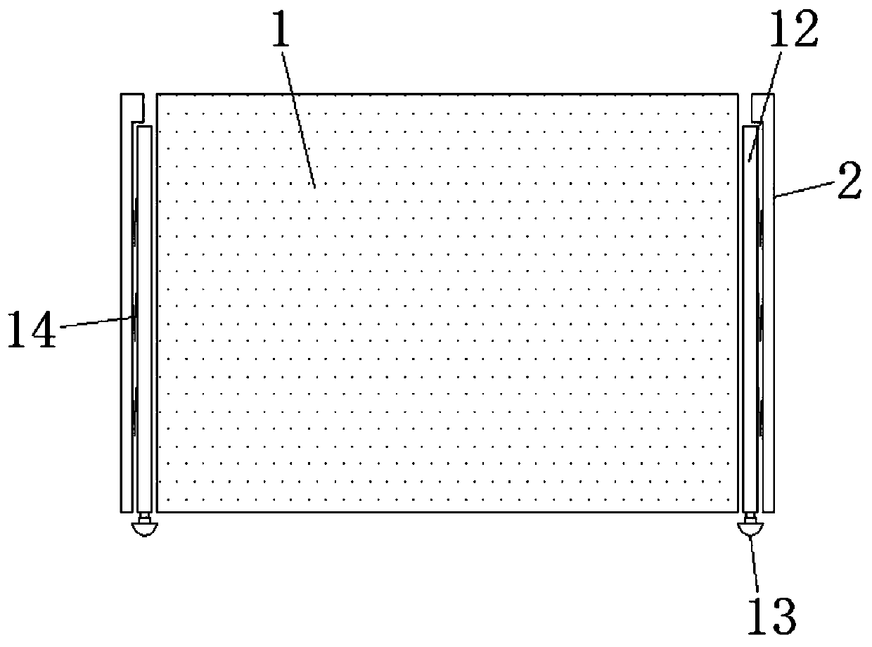 Combined case auxiliary support for super computer