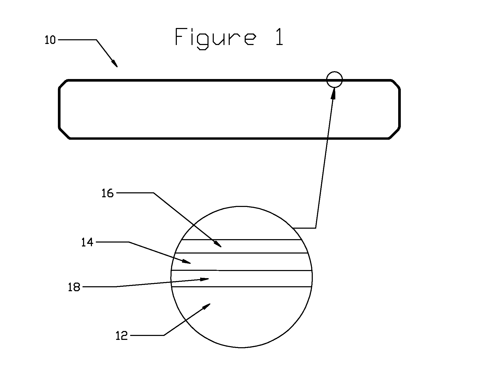 Composite component having a multilayer cap