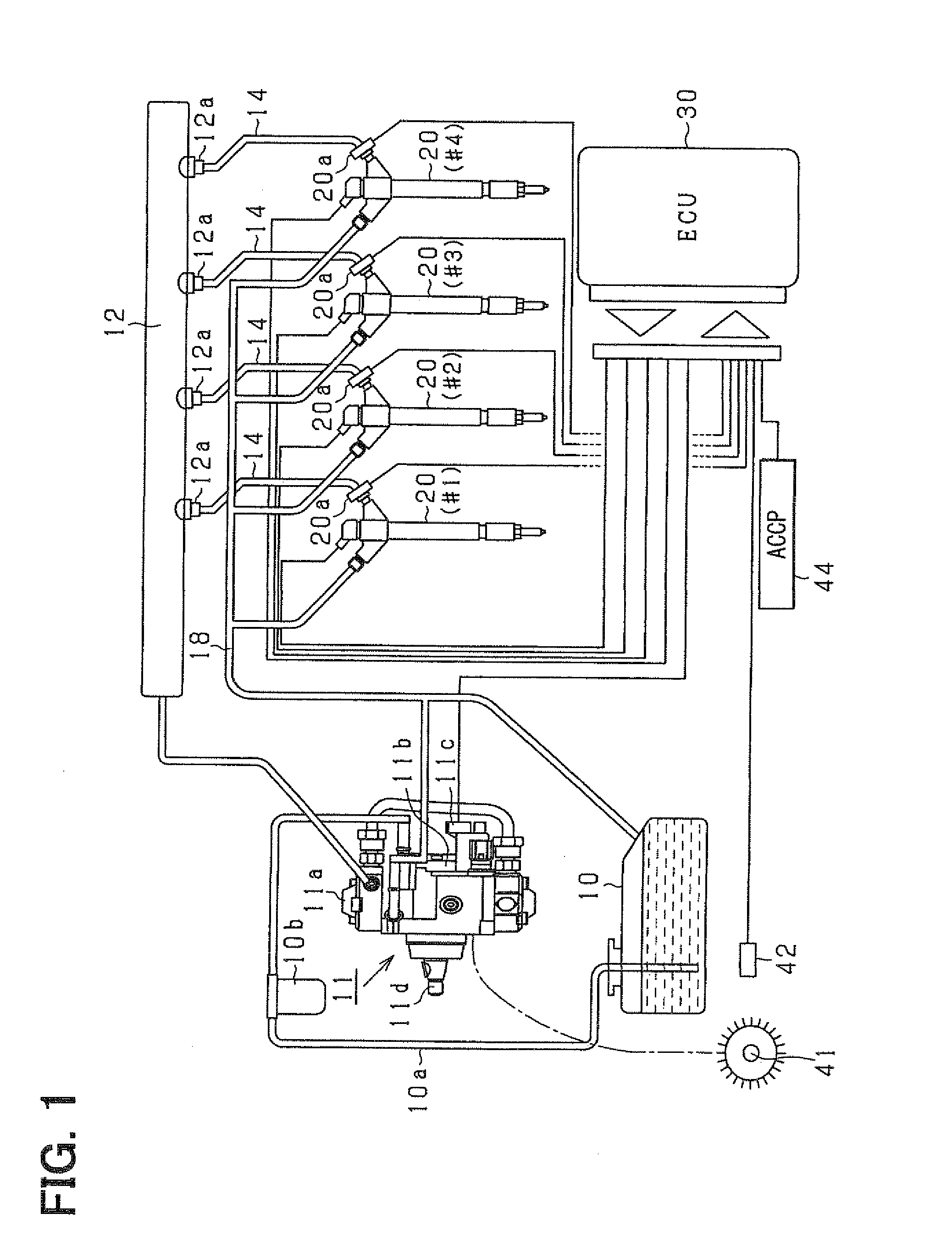 Fuel injection characteristic sensing device and fuel injection command correcting device