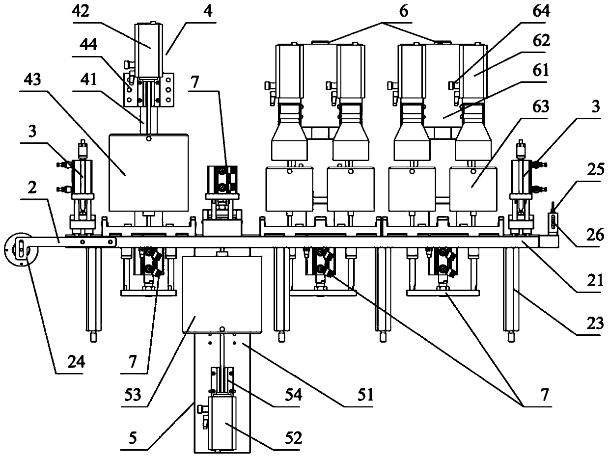 Stamping part appearance detection machine