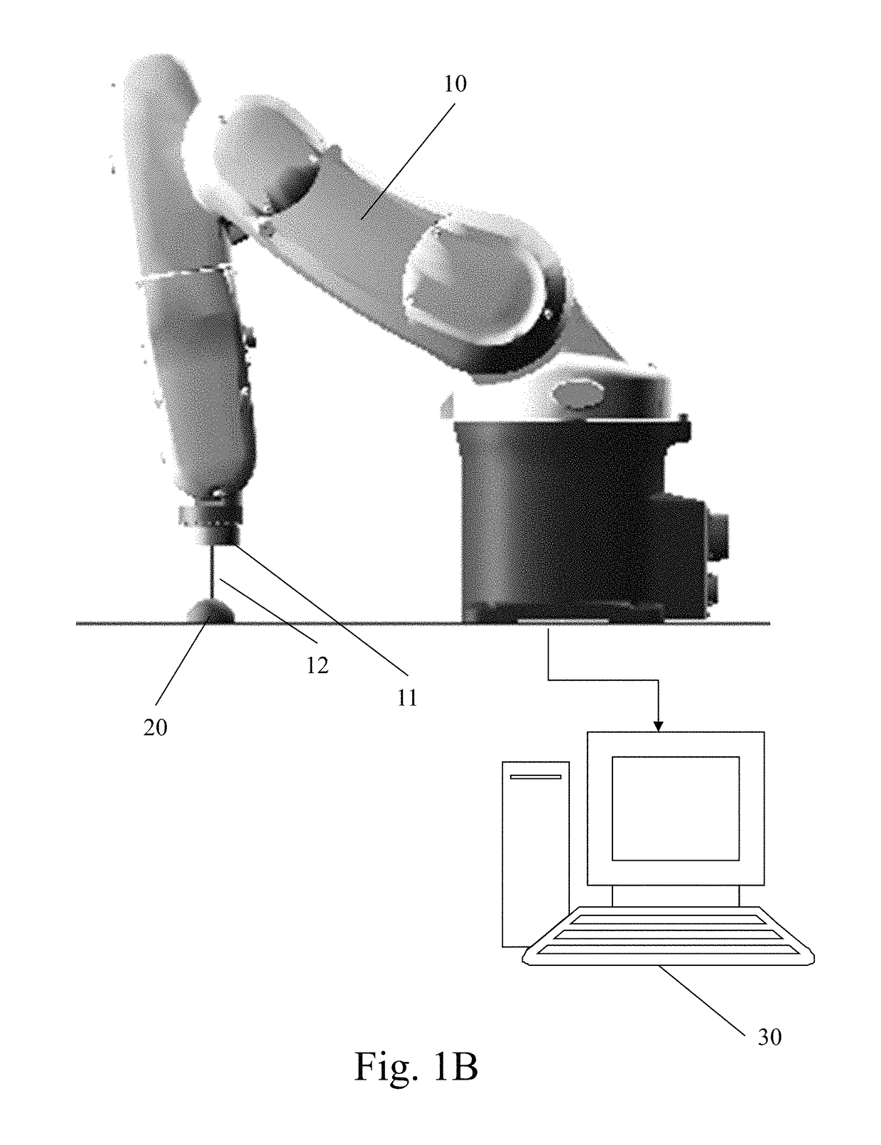 System for automatically and precisely positioning robotic arm and method thereof