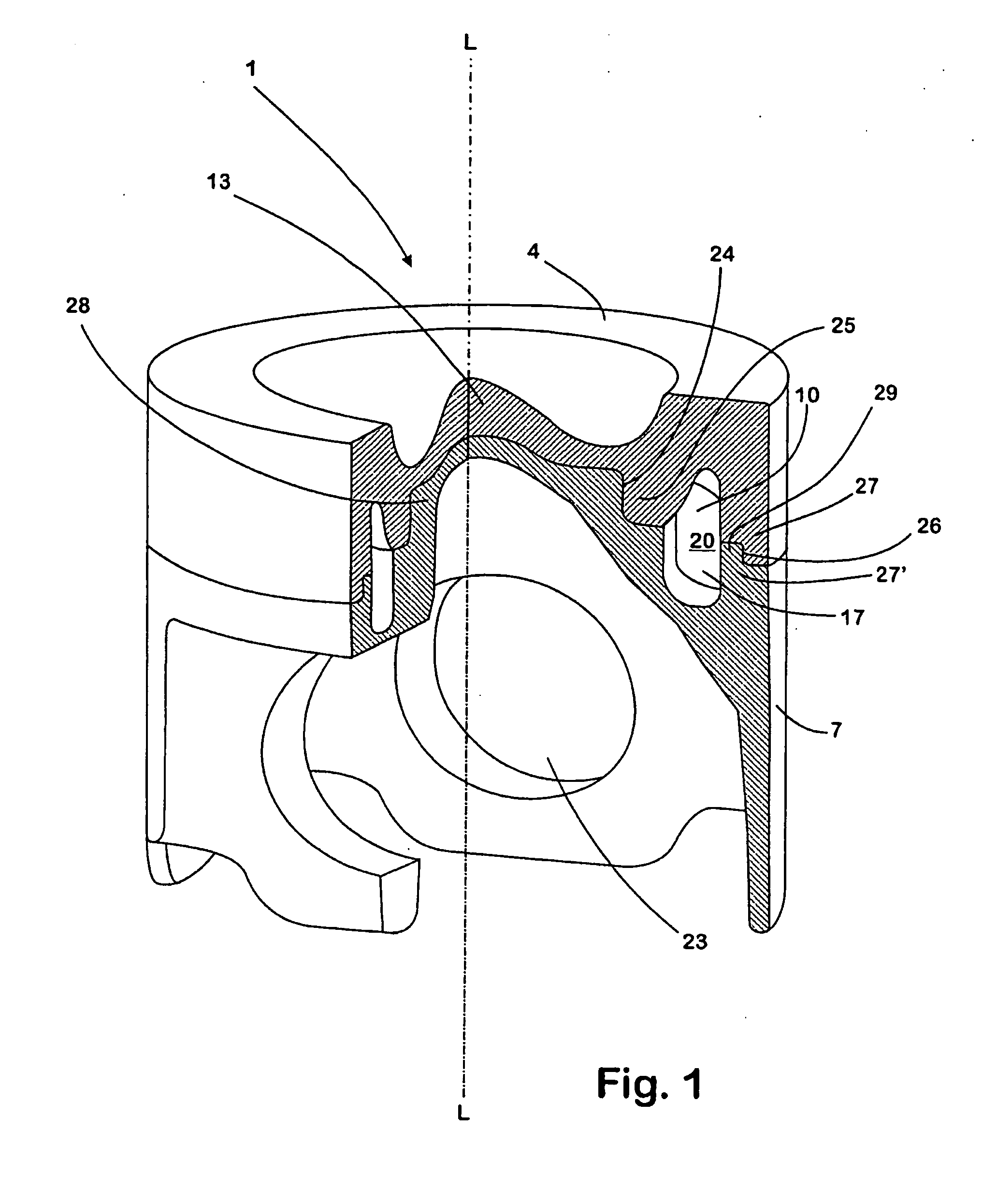 Piston for an Internal-Combustion Engine and Method for Manufacturing a Piston of this Type