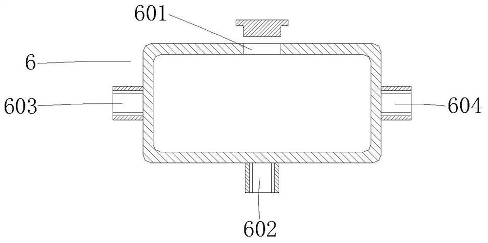 Soil stirring device for contaminated soil treatment