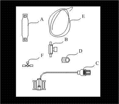 Method for automatically detecting foreign matter of medical product package by using machine vision system