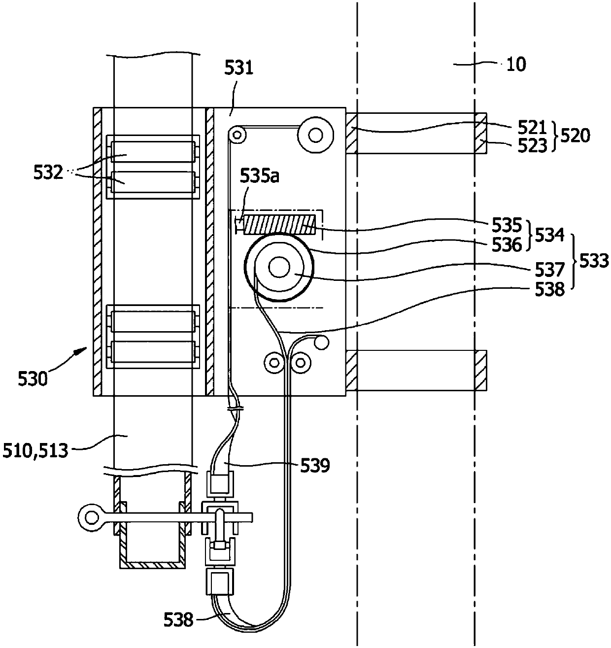 Live working method of power distribution equipment