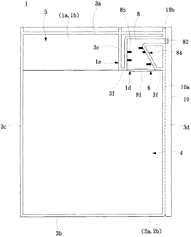 Liquid retaining bag