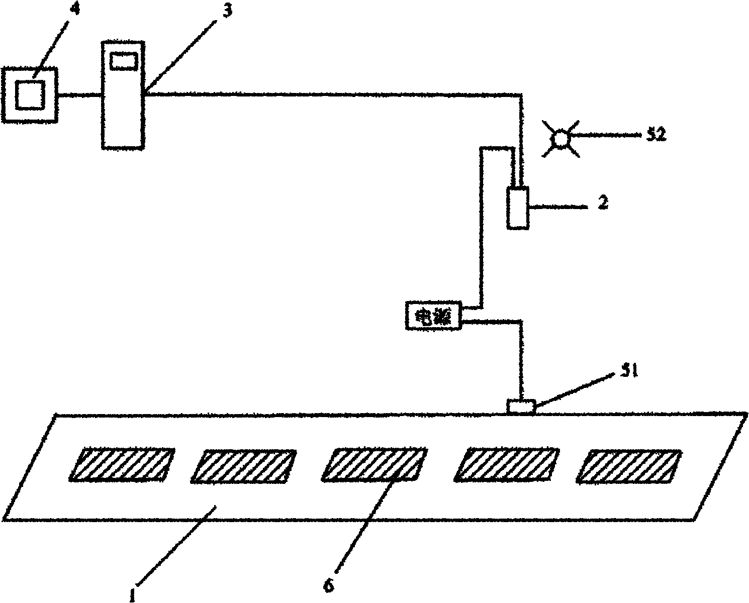 Automatic on-line detection method and device for size of automobile parts based on machine vision