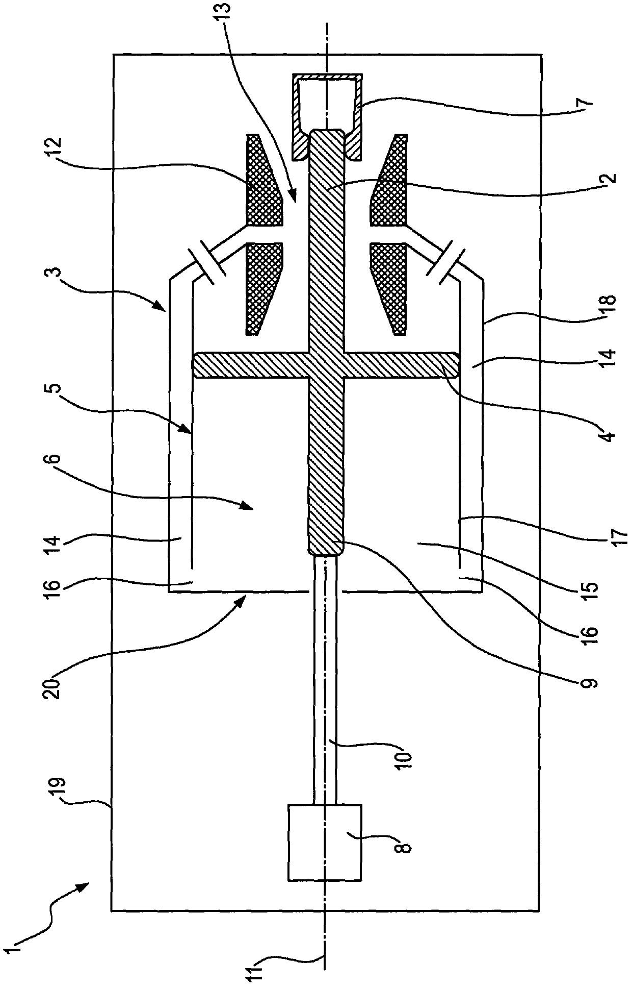 High voltage puffer circuit breaker and circuit breaker unit having such a puffer circuit breaker