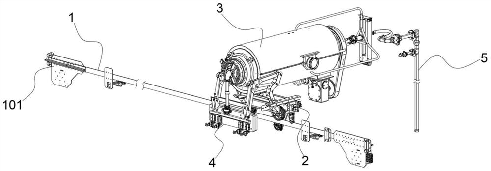 Pulse type automatic fire preventing and extinguishing equipment for fire prevention and control