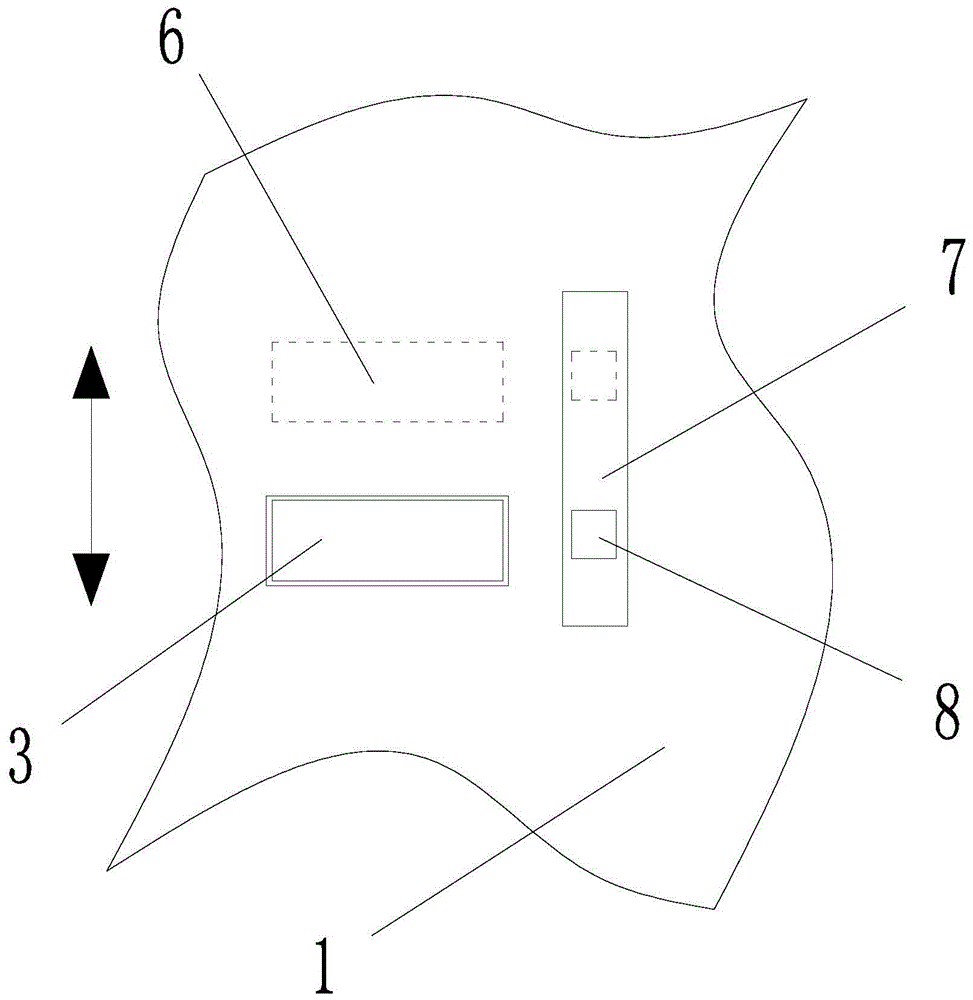 Breast warmer display screen mobile mechanism