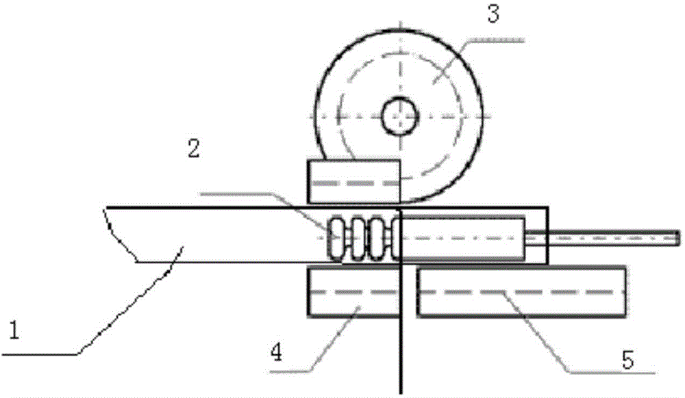 Calculating method for feeding of thin-walled bent copper pipes