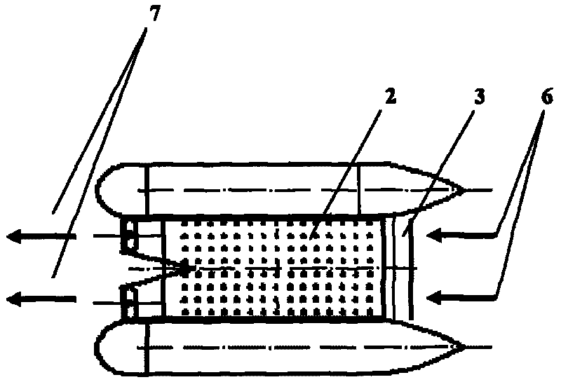 Ultrasonic algal-removing boat used for water bloom emergency treatment