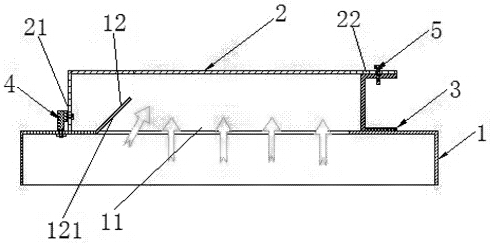 Switch cabinet and pressure relief structure thereof