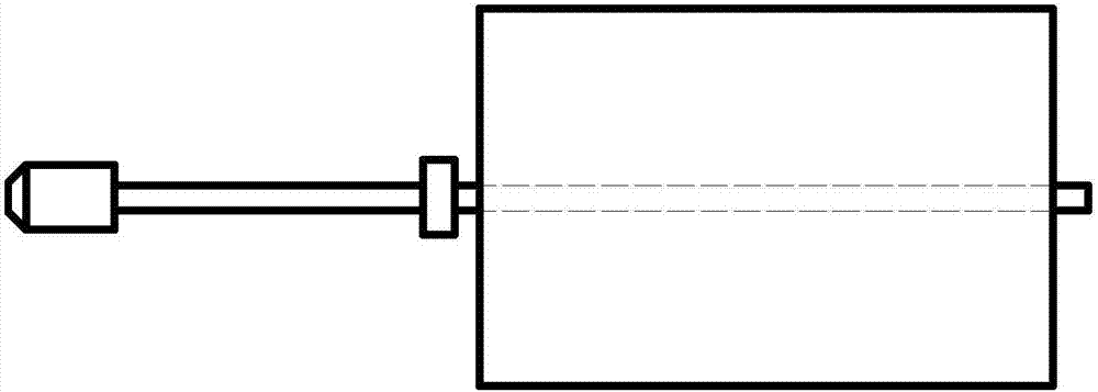 Pneumatic wire feeding device for cigarette machine with brush capable of swinging and rotating