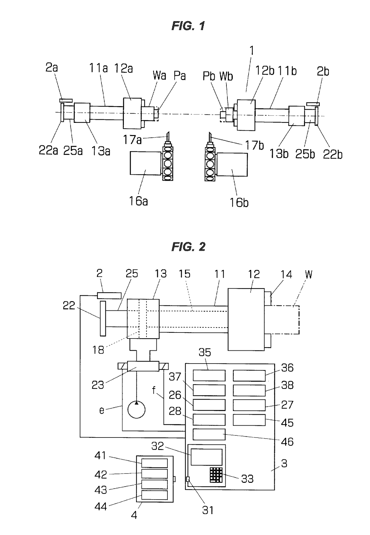 Opening/closing control device of chuck