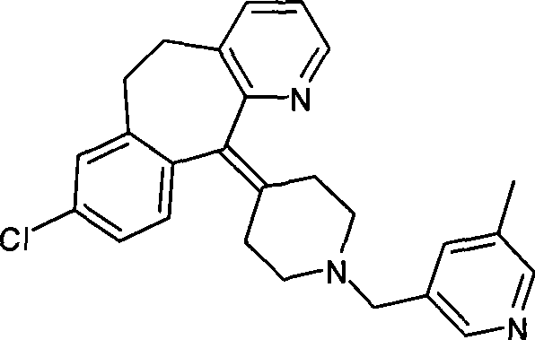 Preparation of rupatadine or salt thereof