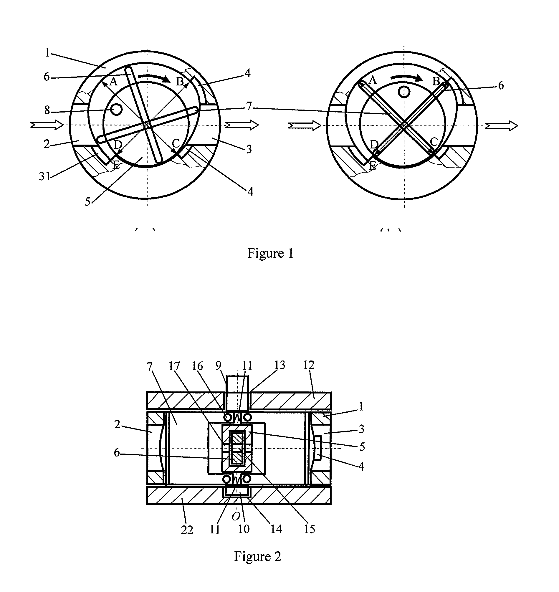 Metering pump with special-shaped cavity